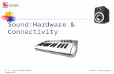Sound:Hardware & Connectivity B.Sc. (Hons) Multimedia ComputingMedia Technologies.