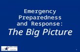 Emergency Preparedness and Response: The Big Picture 1.