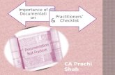 Importance of Documentation Practitioners’ Checklist &
