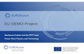 EU DEMO Project Gianfranco Federici and the PPPT Team Power Plant Physics and Technology.