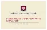 STANDARDIZED INFECTION RATIO SIMPLIFIED Laurie Fish, RN, BSN, CIC.
