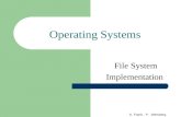 A. Frank - P. Weisberg Operating Systems File System Implementation.