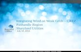Respect for the Individual · Humility · Innovation · Excellence · Teamwork · Integrity Integrating Wind on Weak Grids – CREZ Panhandle Region Sharyland.