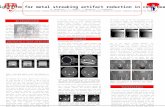 An algorithm for metal streaking artifact reduction in cone beam CT M. Bazalova 1,2, G. Landry 1, L. Beaulieu 3, F. Verhaegen 1,4 1-McGill University,