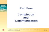 Part Four Completion and Communication 12-1 Copyright  2010 McGraw-Hill Australia Pty Ltd PPTs t/a Auditing and Assurance Services in Australia 4e by.