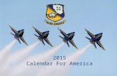 2015 Calendar For America. NFDS Mission The mission of the United States Navy Flight Demonstration Squadron is to showcase the pride and professionalism.