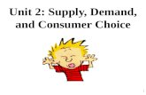 Unit 2: Supply, Demand, and Consumer Choice 1. VERY IMPORTANT COW! 2.
