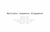 Multiple Sequence Alignment Sushmita Roy BMI/CS 576  sroy@biostat.wisc.edu Sep 18 th, 2014.