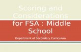 Department of Secondary Curriculum.  Language Arts Florida Standards (LAFS)  Test Specifications for Florida Standards Assessment (FSA) and FSA Writing.