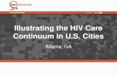 Illustrating the HIV Care Continuum in U.S. Cities Atlanta, GA.