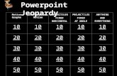 Powerpoint Jeopardy Motion GraphsCentripetal Motion PROJECTILES FIRED HORIZONTAL PROJECTILES FIRED AT ANGLE ANYTHING AND EVERYTHING 10 20 30 40 50.