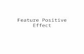 Feature Positive Effect. Errorless Discrimination Learning: Terrace: criticizes way most discrimination learning or training is conducted: – subjects.