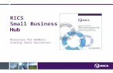 RICS Small Business Hub Resources for members running small businesses.