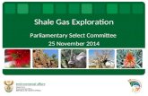 Shale Gas Exploration Parliamentary Select Committee 25 November 2014.