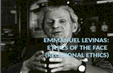 EMMANUEL LEVINAS (1905-1995)  Born in Kaunas, Lithuania  Lived during the Holocaust with his Jewish family  Began studies at University of Strassbourg.