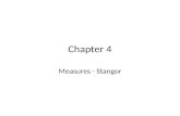 Chapter 4 Measures - Stangor. Fundamentals of Measurement Conceptual Variables – Words (self-esteem, parenting style, brain size, depression, cognitive.