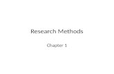 Research Methods Chapter 1. Behavioral Research Behavioral Medicine Communication Criminology Human Development Education Psychology Sociology.