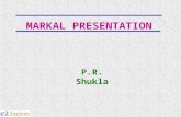 MARKAL PRESENTATION P.R. Shukla. MARKet ALlocation Model  Multi-period linear programming formulation  Decision variables like,  Investment in technology.