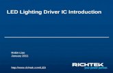 LED Lighting Driver IC Introduction Robin Liao January 2011 .