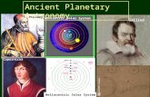 PTYS/ASTR 206Ancient Planetary Astronomy 1/16/07 Ptolemy Copernicus Geocentric Solar System Heliocentric Solar System Galileo Ancient Planetary Astronomy.