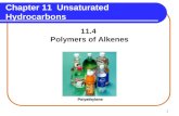 1 Chapter 11 Unsaturated Hydrocarbons 11.4 Polymers of Alkenes.