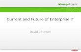 Current and Future of Enterprise IT David C Howell.