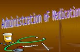 1. 2 OBJECTIVES: Define selected term related to the administration of medication. Define selected term related to the administration of medication. Describe.