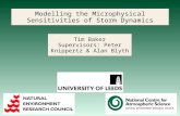 Modelling the Microphysical Sensitivities of Storm Dynamics Tim Baker Supervisors: Peter Knippertz & Alan Blyth.