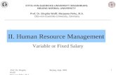 Prof. Dr. Birgitta Wolff Marjaana Rehu, M.A. Beijing, Sept. 2002 1 II. Human Resource Management Variable or Fixed Salary OTTO-VON-GUERICKE-UNIVERSITY.