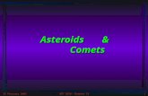 22 February 2005AST 2010: Chapter 121 Asteroids & Comets.