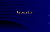Recursion. Definitions I A recursive definition is a definition in which the thing being defined occurs as part of its own definition Example: A list.