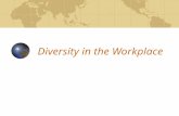 Diversity in the Workplace. Overview How Diverse Are We and Why Is Diversity Important? Types of Diversity Laws and Executive Orders Prohibiting Discrimination.