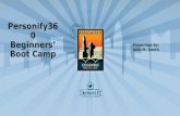Personify360 Beginners’ Boot Camp Presented By: Julie M. Smith.