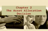 1 Chapter 2 The Asset Allocation Decision. 2 Individual Investor Life Cycle Net Worth Age Accumulation Phase Long-term: Retirement Children’s college.