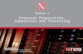 Proposal Preparation, Submission and Processing Module 3.