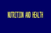 Objectives: To define nutrition and related words.To define nutrition and related words. To identify nutritional requirements.To identify nutritional.