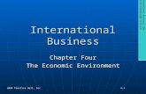 International Business Chapter Four The Economic Environment International Business 10e Daniels/Radebaugh/Sullivan 2004 Prentice Hall, Inc4-1.