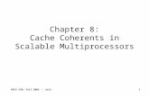 EECS 570: Fall 2003 -- rev3 1 Chapter 8: Cache Coherents in Scalable Multiprocessors.