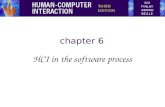 Chapter 6 HCI in the software process. Software engineering and the design process for interactive systems Usability engineering Iterative design and.