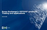 Eurex Exchange’s VSTOXX ® products: Trading and applications June 04, 2011.