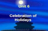 Unit 6 Celebration of Holidays. Main Points Ⅰ. Leading In Ⅱ. Text A Ⅲ. Text B ●Vocabulary Practice Ⅳ. Practical Writing.