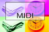 MIDI. What is MIDI? MIDI stands for Musical Instrument Digital Interface MIDI stands for Musical Instrument Digital Interface Some Clarification: MIDI.