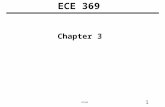 1 ECE369 Chapter 3. 2 ECE369 Multiplication More complicated than addition –Accomplished via shifting and addition More time and more area.