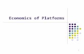 Economics of Platforms 1. What is a Platform? Narrow definition: intermediary that “makes a market” to bring together buyers and sellers NYSE/Nasdaq exchanges.