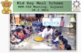 Mid Day Meal Scheme MDM-PAB Meeting- Gujarat MDM-PAB Meeting- Gujarat20.2.2015.