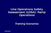 Line Operations Safety Assessment (LOSA): Ramp Operations Training Scenarios August 2014 (v7)