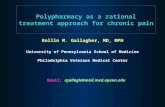 Polypharmacy as a rational treatment approach for chronic pain Rollin M. Gallagher, MD, MPH University of Pennsylvania School of Medicine Philadelphia.