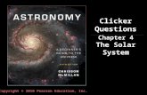 Clicker Questions Chapter 4 The Solar System Copyright © 2010 Pearson Education, Inc.