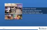 Slide 1 Evidence-based Regenerative Medicine Vet-Stem Credentialing Course Veterinary Regenerative Medicine 102.