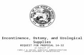 INDIANA DEPARTMENT OF ADMINISTRATION Incontinence, Ostomy, and Urological Supplies REQUEST FOR PROPOSAL 14-32 on behalf of FAMILY & SOCIAL SERVICES ADMINISTRATION.